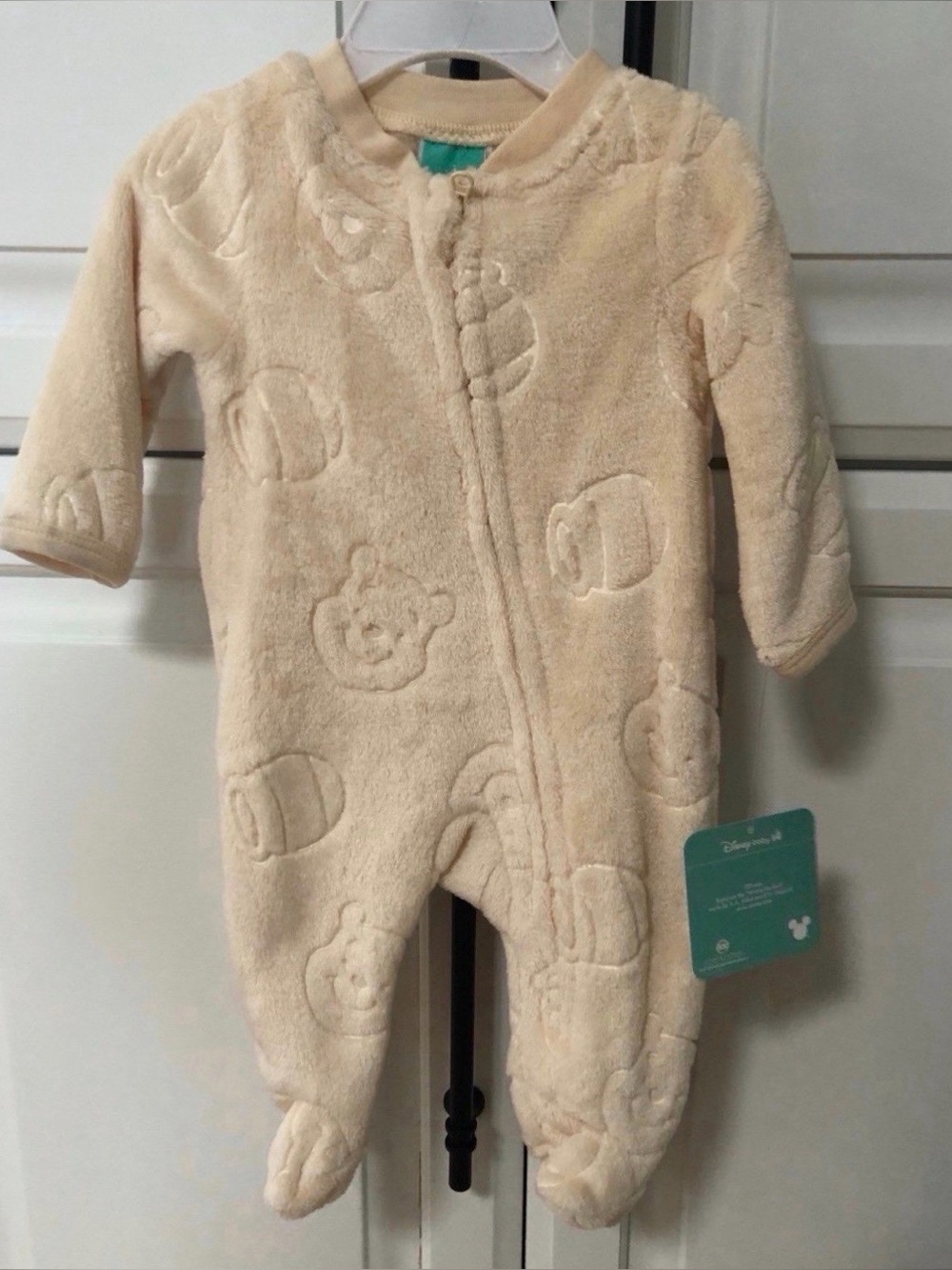Disney baby Winnie the Pooh sleeper footsie romper